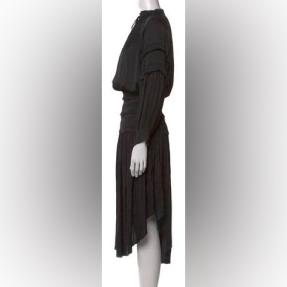 Ulla Johnson Midi Dress Black Size 0 - Picture 3 of 3